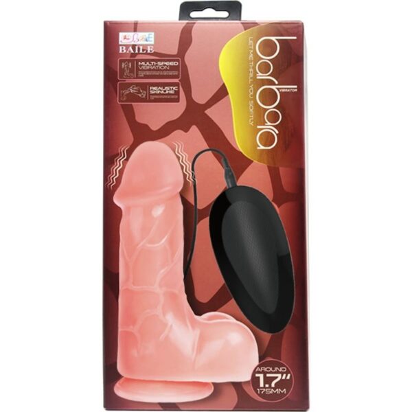 BAILE - VIBRATEUR RÉALISTE NATUREL BARBARA 22 CM - – Image 7