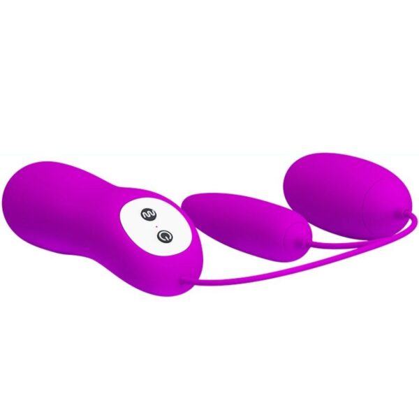 PRETTY LOVE - IRMA DOUBLE OEUF VIBRANT - – Image 2