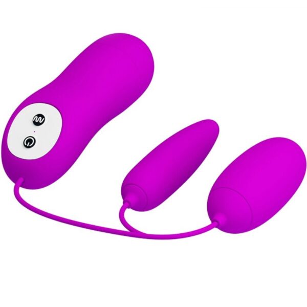 PRETTY LOVE - IRMA DOUBLE OEUF VIBRANT - – Image 4