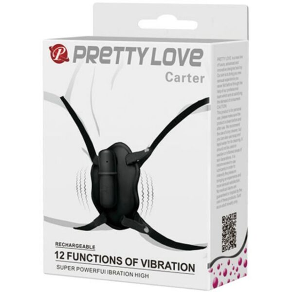 PRETTY LOVE - STRAP ON AVEC BALLE VIBRANTE CARTER - – Image 7