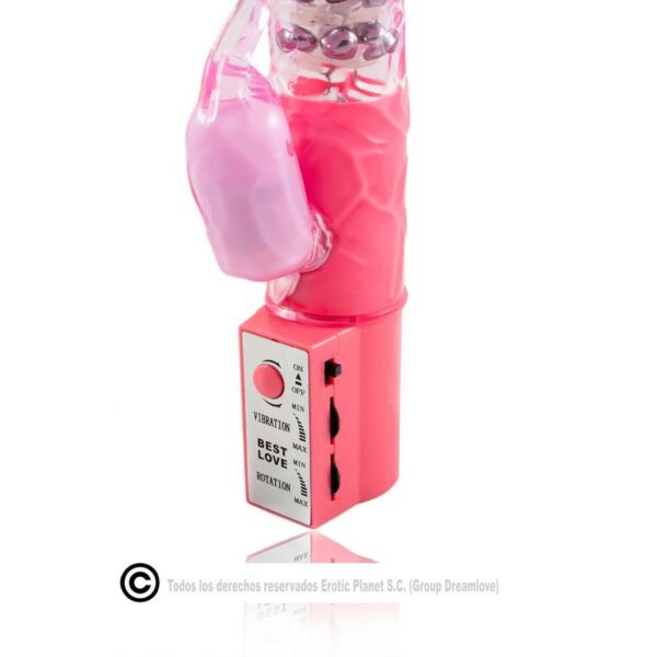 BAILE - ROTATEUR DE LAPIN ROSE AVEC SUPERSTIMULATEUR - – Image 4
