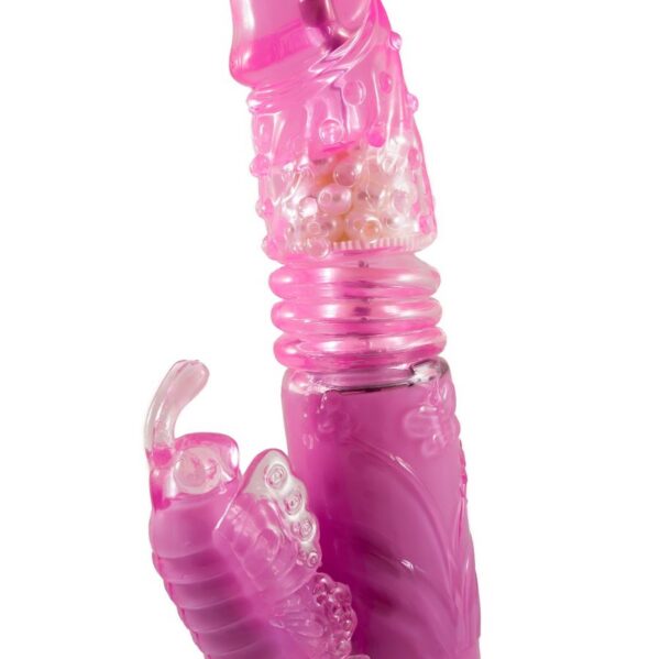BAILE - PARTENAIRE DE VOYAGE ROTATEUR HAUT ET BAS LAPIN ROSE - – Image 4