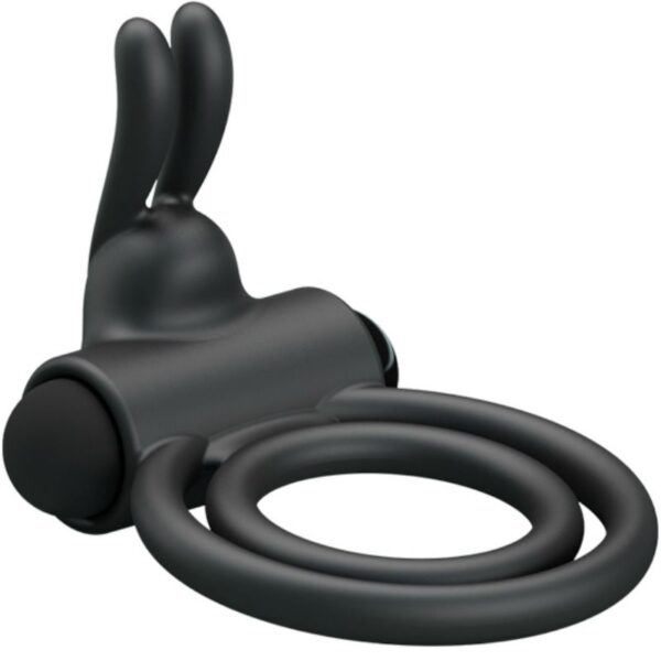 PRETTY LOVE - ANNEAU VIBRATEUR EN SILICONE OSMOND -