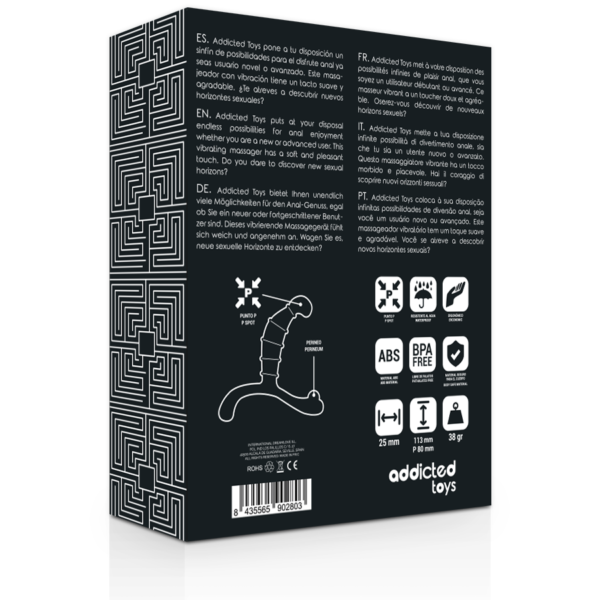 ADDICTED TOYS - PLAISIR ANAL PROSTATE NOIR - – Image 5