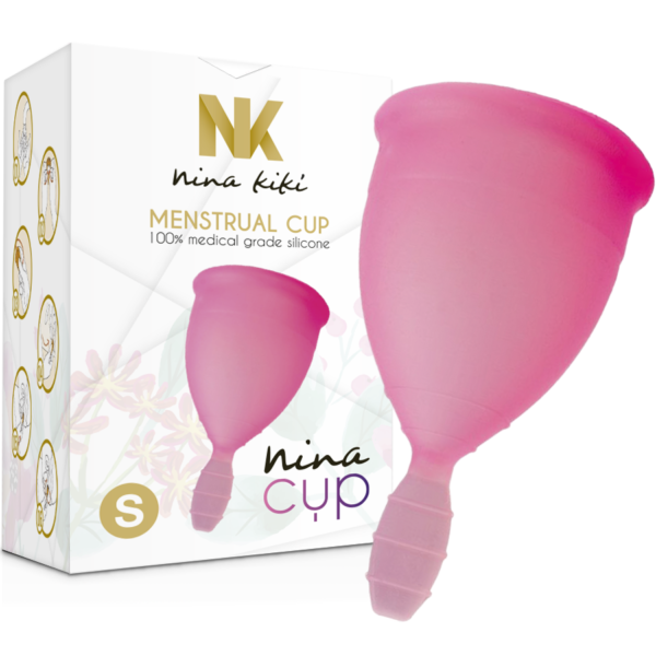 NINA KIKÍ - COUPE MENSTRUELLE ROSE TAILLE S - – Image 7