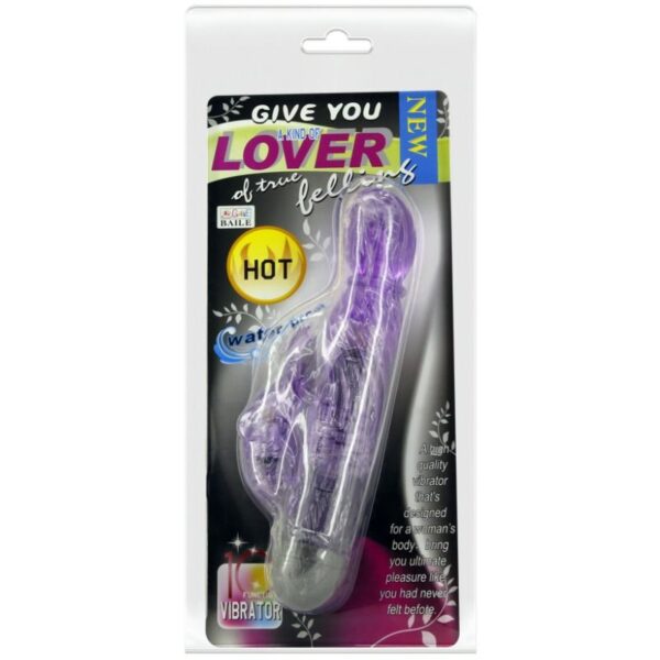BAILE - VOUS OFFRIR UNE SORTE DE VIBRATEUR AMANT AVEC LAPIN LILAC 10 MODES - – Image 3