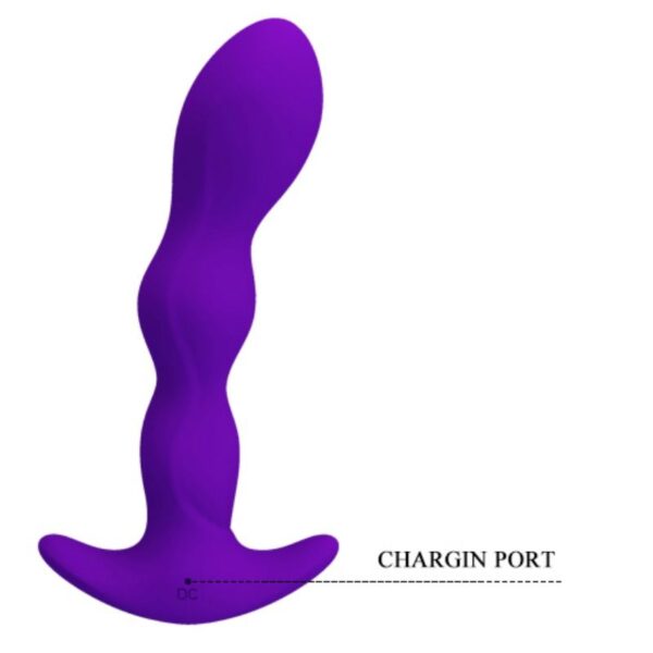 PRETTY LOVE - MASSAGER ANAL 12 MODES DE VIBRATION LILAS - – Image 3