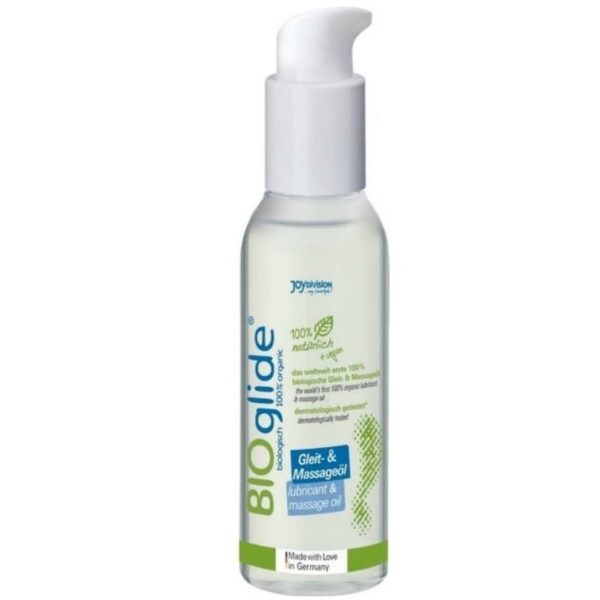 BIOGLIDE - LUBRIFIANT ET HUILE DE MASSAGE BIO 125 ML -