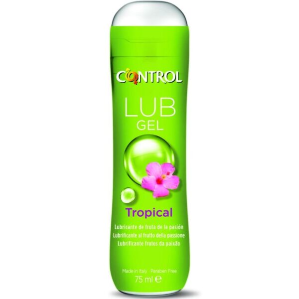 CONTROL - GEL LUBRIFIANT TROPICAL LUB 75 ML -