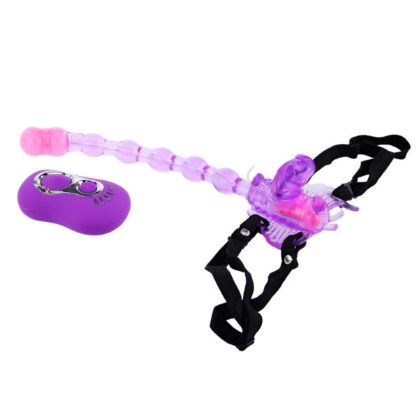 BAILE - BRACELET PAPILLON SUR LILAS - – Image 2
