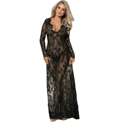 SUBBLIME - DRESSES ROBE LONGUE  MANCHES LONGUES S / M -