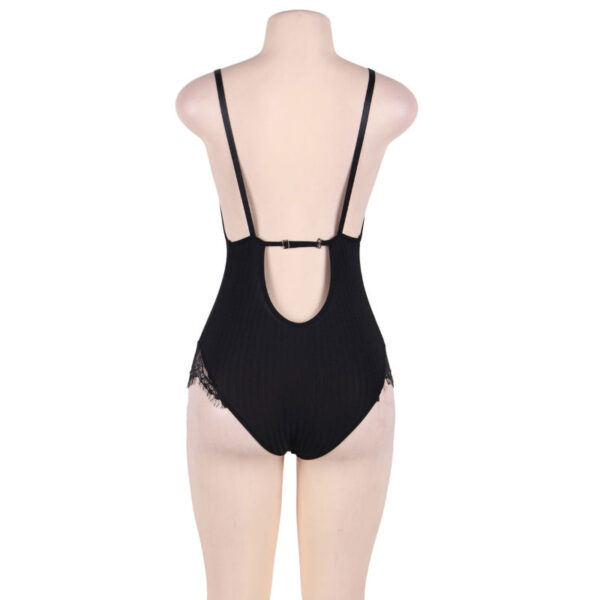SUBBLIME - QUEEN PLUS TEDDY AVEC CLAIRS ET FRANGES NOIR - – Image 3