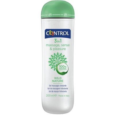 CONTROL - GEL DE MASSAGE NATURE SAUVAGE 3 EN 1 200 ML -