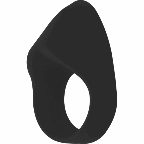 INTENSE - ANNEAU VIBRATEUR RECHARGEABLE NOIR OTO -
