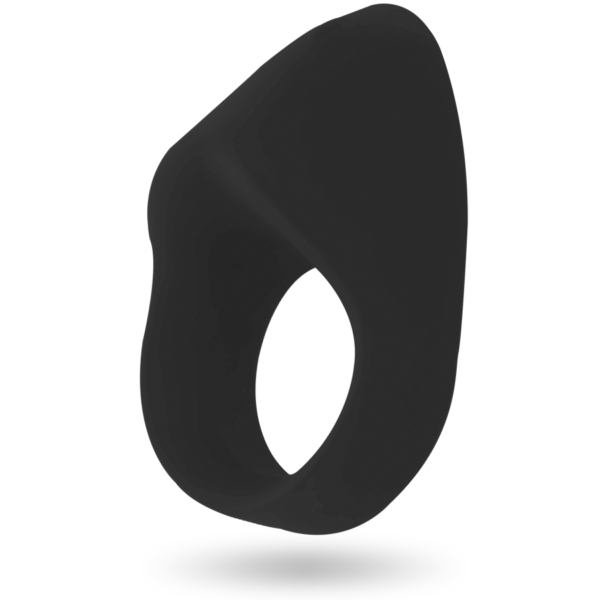 INTENSE - ANNEAU VIBRATEUR RECHARGEABLE NOIR OTO - – Image 3
