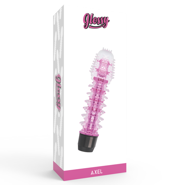 GLOSSY - AXEL VIBRATEUR ROSE - – Image 4