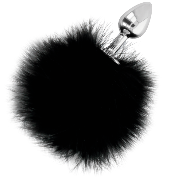DARKNESS - BOUCHON EXTRA ANAL AVEC QUEUE NOIR 7 CM - – Image 2