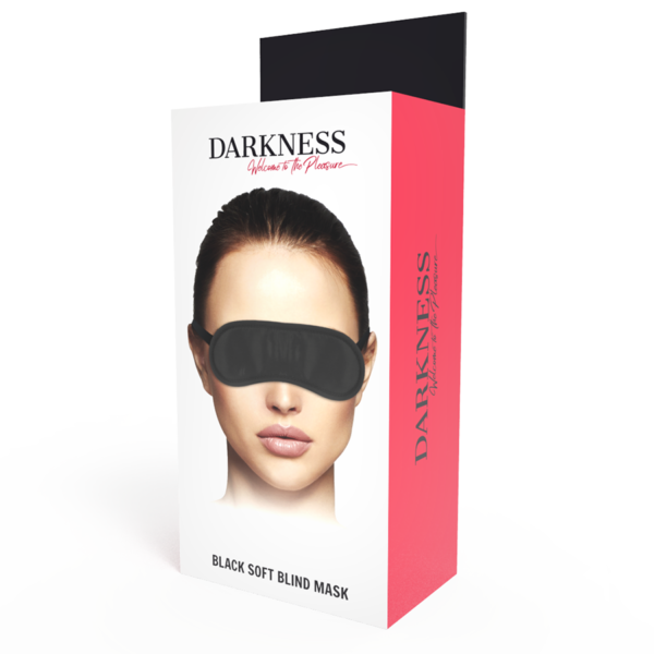 DARKNESS - MASQUE NOIR DROIT - – Image 5