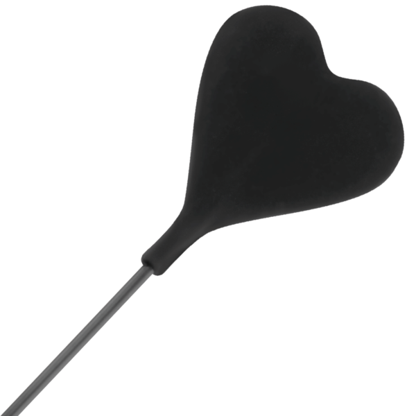 DARKNESS - FOUET PLUME DAMOUR NOIR 40 CM - – Image 2