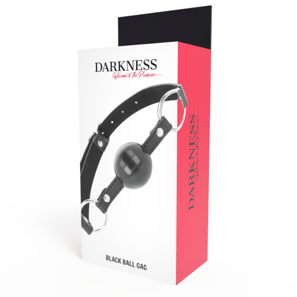 DARKNESS - BÂILLON BOULE NOIRE -