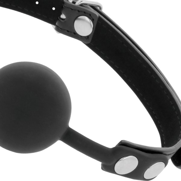DARKNESS - BILLON EN SILICONE NOIR - – Image 3