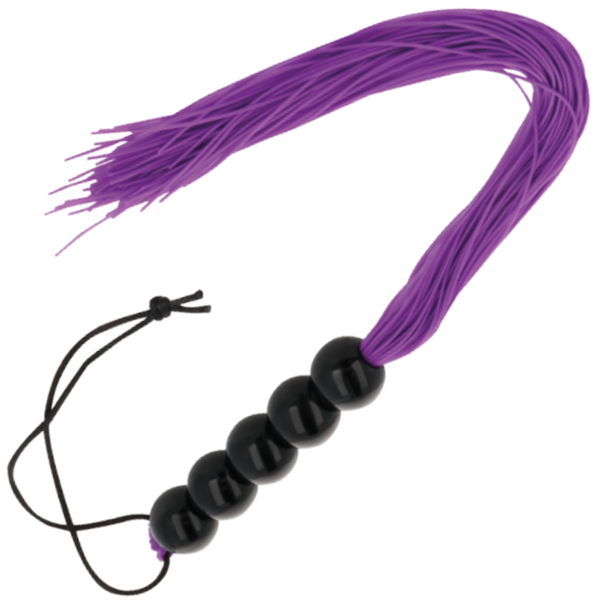 DARKNESS - FOUET DE BONDAGE LILAS - – Image 2