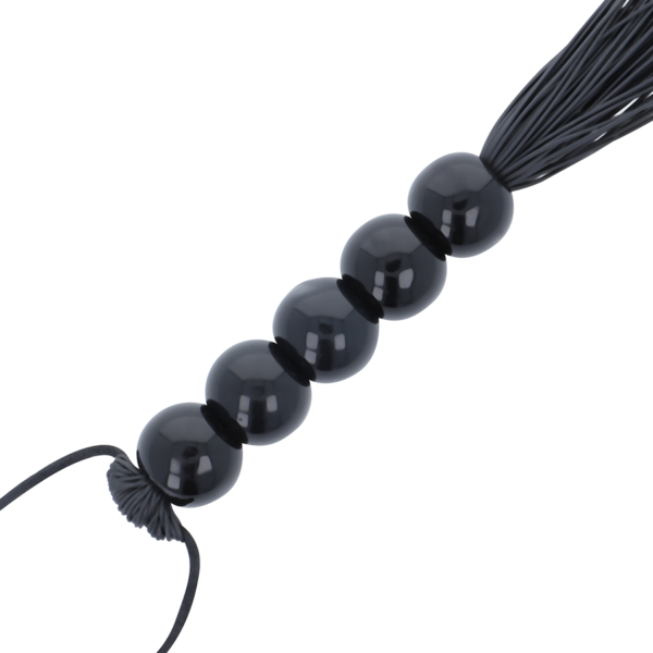 DARKNESS - FOUET DE BONDAGE FIN NOIR - – Image 3
