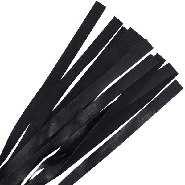 DARKNESS - FOUET DE BONDAGE NOIR 51 CM - – Image 3