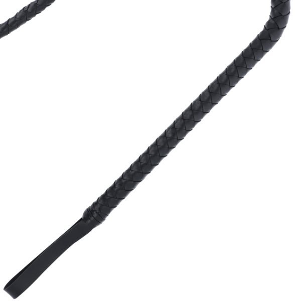 DARKNESS - FOUET DE BONDAGE NOIR 210CM - – Image 2