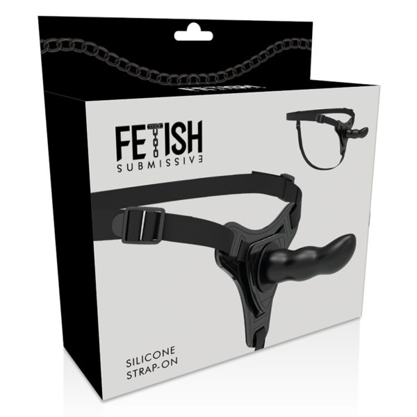 HARNAIS SOUMIS FETISH - POINT G EN SILICONE NOIR 16 CM - – Image 4