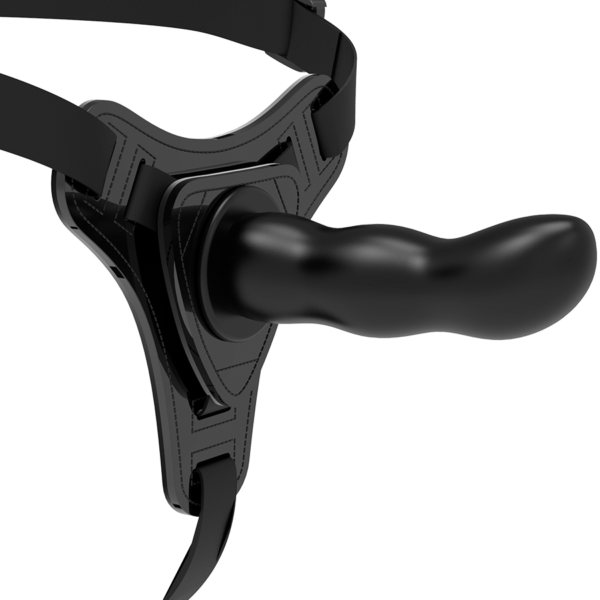 HARNAIS SOUMIS FETISH - POINT G EN SILICONE NOIR 16 CM - – Image 5