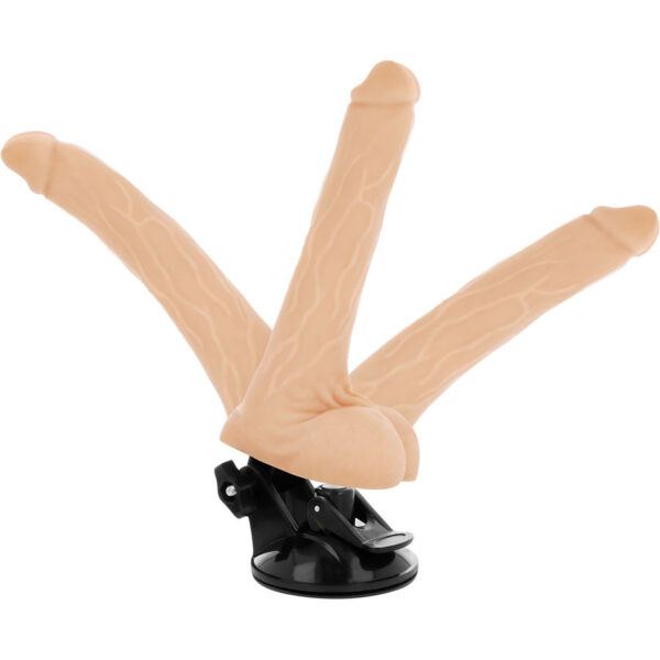 BASECOCK - VIBRATEUR ARTICULABLE TÉLÉCOMMANDE NATUREL 18.5 CM -O- 4 CM - – Image 3