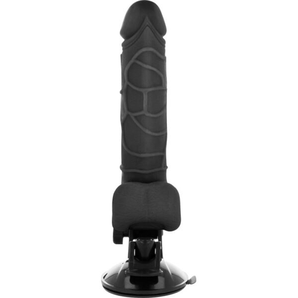BASECOCK - VIBRATEUR RÉALISTE TÉLÉCOMMANDE NOIR 18.5 CM -O- 4CM - – Image 4