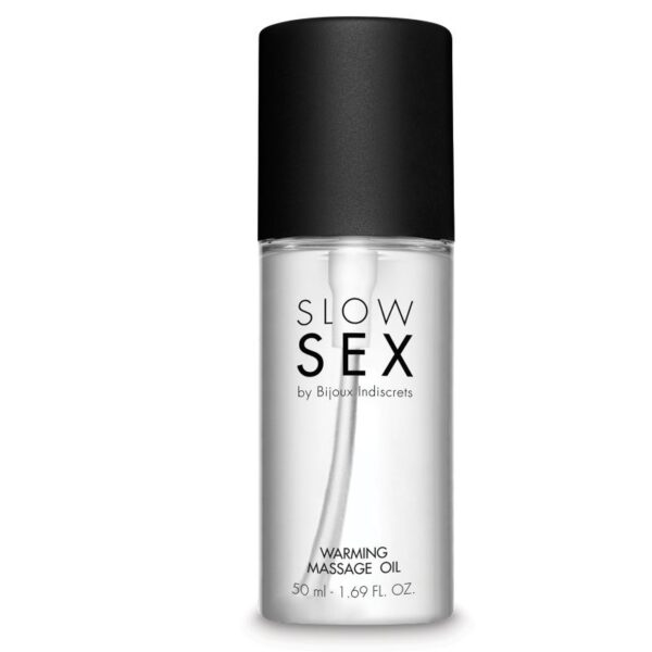 BIJOUX - HUILE DE MASSAGE SEXE LENT EFFET CHALEUR 50 ML - – Image 2