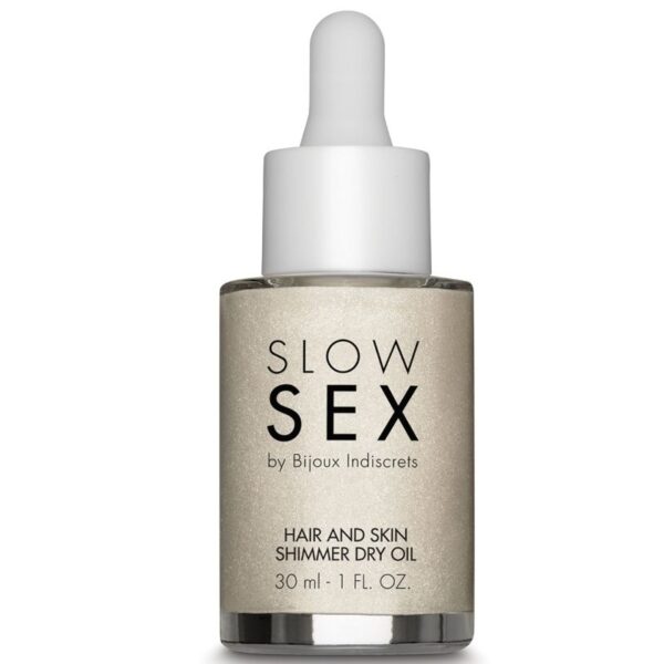 BIJOUX - SLOW SEX HUILE SÈCHE ÉCLAIRANTE MULTIFONCTION 30 ML - – Image 2