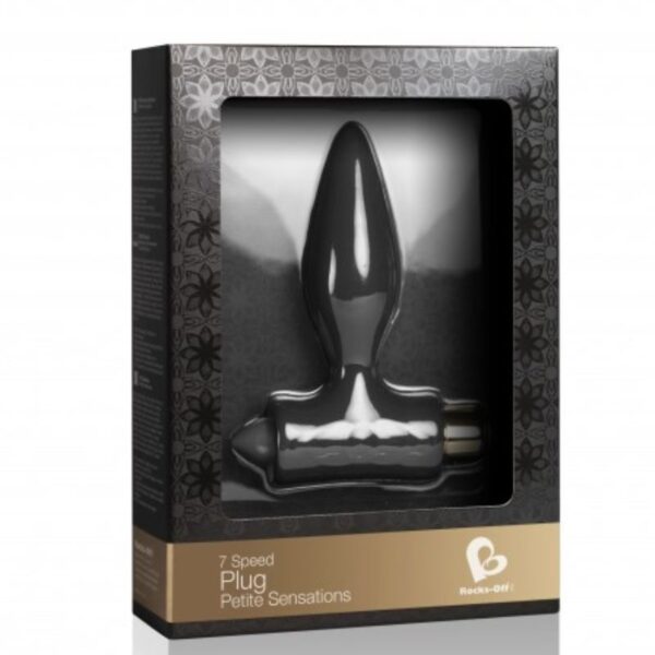 ROCKS-OFF - PLUG ANAL PETITE SENSATIONS POUR DÉBUTANTS - NOIR - – Image 3