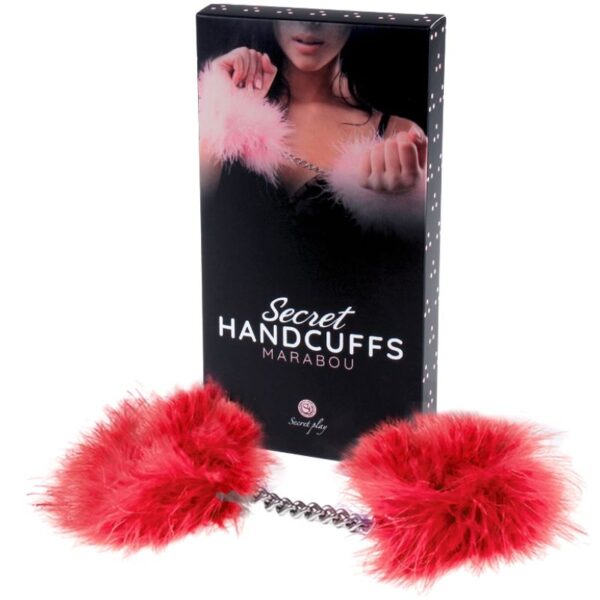 SECRETPLAY - MENOTTES MARABOU ROUGE - – Image 2