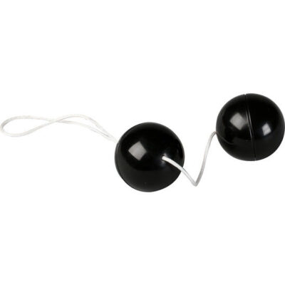 SEVEN CREATIONS - BOULES ORGASMIQUES SUPERSOFT NOIRES -
