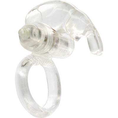 SEVEN CREATIONS - ANNEAU VIBRATEUR EN SILICONE TRANSPARENT -