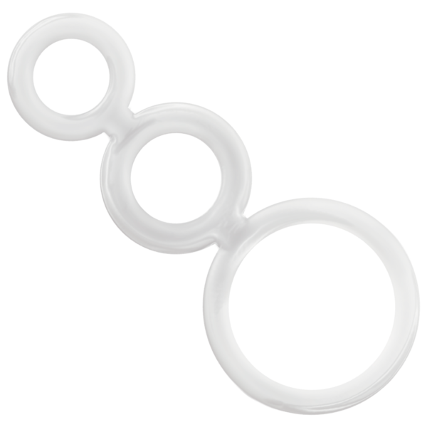 ADDICTED TOYS - ENSEMBLE DANNEAU POUR PÉNIS TRANSPARENT - – Image 2
