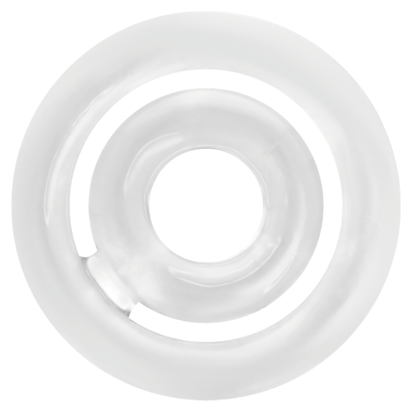 ADDICTED TOYS - POTENZ - PÉNIS C-RING CLAIR - – Image 3
