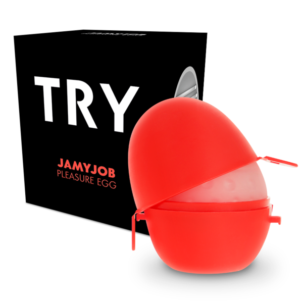 JAMYJOB - MASTURBATEUR EGG NOIR VERSION DISCRETT -