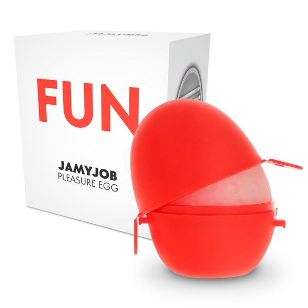 JAMYJOB - EGG MASTURBATEUR ROUGE EDITION DISCRETT - – Image 2