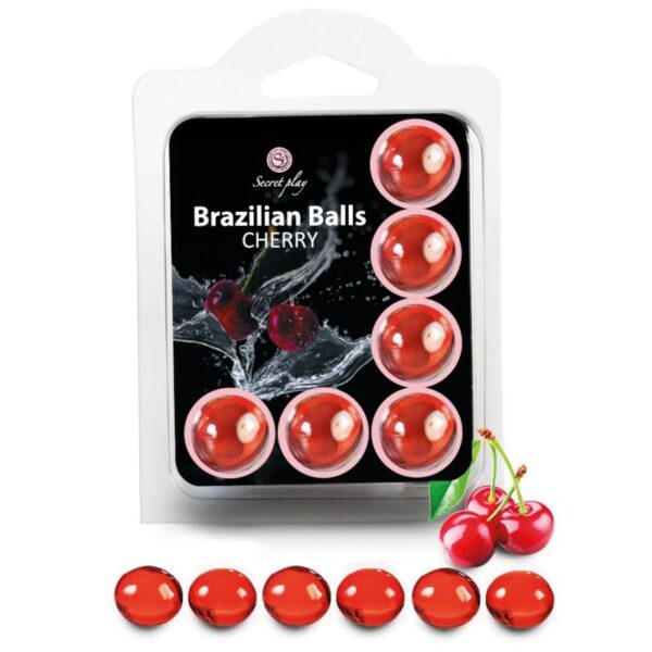 SECRETPLAY - BOULES BRÉSILIENNES CERISES -