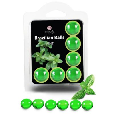 SECRETPLAY - SET 6 BALLES BRÉSILIENNES SUPERBE -