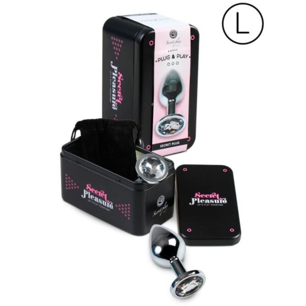 SECRETPLAY - PLUG ANAL TAILLE L - CLAIR - – Image 2