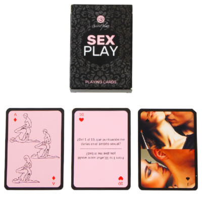 SECRETPLAY - CARTES À JOUER SEX PLAY (ES/EN) -