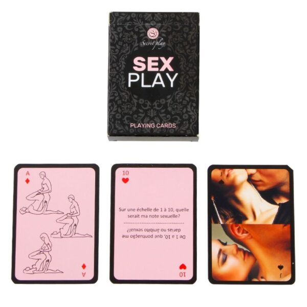 SECRETPLAY - CARTES À JOUER SEX PLAY (FR/PT) -