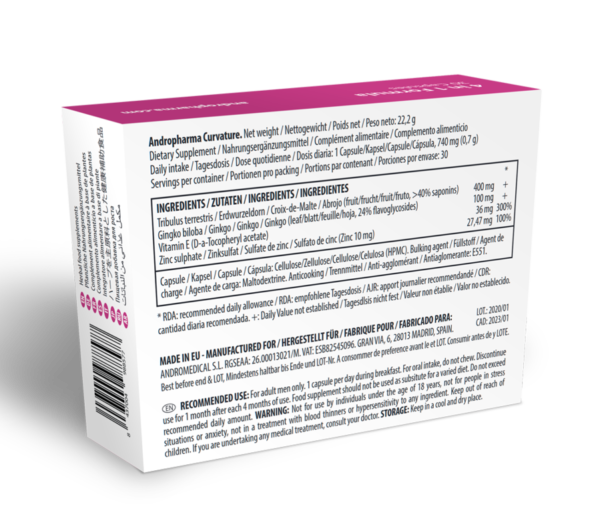 ANDROPHARMA - TRAITEMENT  COURBURE PEYRONIE - – Image 3