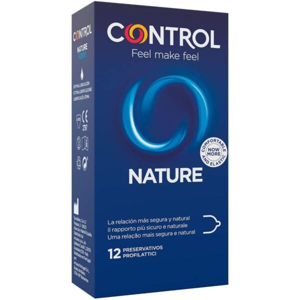 CONTROL - PRÉSERVATIFS ADAPTA NATURE 12 UNITÉS -